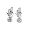 Brass Micro Pave Cubic Zirconia Pendants KK-C093-10P-1