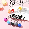 PVC Keychain HJEW-YW00041-01-5