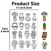 Custom PVC Plastic Clear Stamps DIY-WH0439-0265-2