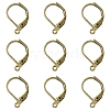 100Pcs Brass Leverback Earring Findings KK-YW0003-37AB-1