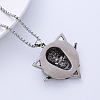 Retro Navy Style Pirate Skull Stainless Steel Punk Hip-hop Pendant Necklaces for Men JN9383-2