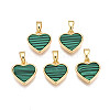 Real 18K Gold Plated Brass Pendants KK-N233-169A-04D-1