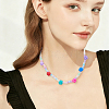 160Pcs 16 Colors Opaque Resin Beads CRES-SP0001-21-5
