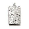 304 Stainless Steel Pendants STAS-C082-05P-1