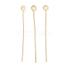 Brass Eye Pins KK-N254-48D-G-1