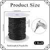 8M Braided Cowhide Leather Cord NWIR-3.0-02A-2