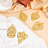 12Pcs 6 Styles Polyester Embroidery Ornament Accessories PATC-GA0001-30-5