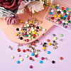 Spritewelry 130 Sets 13 Colors Enamel Rivets FIND-SW0001-17-8