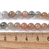 Natural Multi-Moonstone Beads Strands G-P322-43-6mm-5