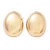 Alloy Oval Stud Earrings EJEW-M092-06G-4