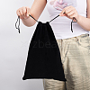 Velvet Cloth Drawstring Pouches TP-WH0015-09C-3