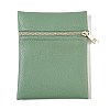 Imitation Leather Jewelry Storage Zipper Bags ABAG-G016-01C-2