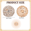 12Pcs Alloy Rhinestone Cabochons FIND-PH0026-39KCG-2