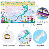 Polyester Hanging Banners Children Birthday AJEW-WH0190-032-3