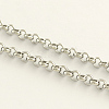 304 Stainless Steel Rolo Chains X-CHS-R009-08-1