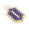 Handmade MIYUKI Seed Beads PALLOY-MZ00867-15-3