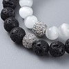 Stretch Bracelet Sets BJEW-JB04513-3