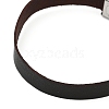 304 Stainless Steel Leather Cord Bracelets BJEW-N269-29A-1-2