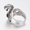 304 Stainless Steel Finger Rings RJEW-G091-07-3