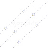 Handmade ABS Plastic Beaded Chains X-CHC-CJC0001-08A-4