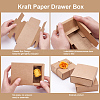 Kraft Paper Drawer Box CON-YW0001-03A-A-4