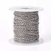 Tarnish Resistant 304 Stainless Steel Cable Chain STAS-I107-14P-2