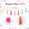 Wool Felt Ball Tassel Garland Banner DIY-WH20011-28A-2