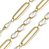 304 Stainless Steel Enamel Figaro Chains CHS-U003-02G-06-1