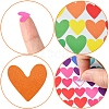 4 Bags Heart Pattern DIY Paper Picture Stickers AJEW-FS0001-17-2