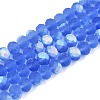 Transparent Glass Beads Strands X-EGLA-A044-T8mm-MB14-1