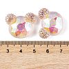 Transparent Epoxy Resin Bear Head Decoden Cabochons CRES-M034-03A-3