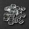 20Pcs Transparent Glass Beads GLAA-Q103-01E-2