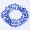 Electroplate Glass Beads Strands EGLA-A044-T3mm-A14-2