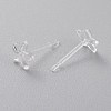 Eco-Friendly Plastic Stud Earrings EJEW-H120-02A-2