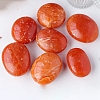 Natural Red Aventurine Palm Stones WG36837-01-1