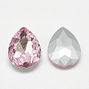 Pointed Back Glass Rhinestone Cabochons RGLA-T081-6x8mm-10-2