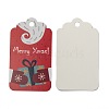 Rectangle Christmas Theme Kraft Paper Cord Display Cards CDIS-K003-02D-2
