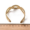 304 Stainless Steel Cuff Bangles BJEW-P368-10G-5