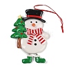 Christmas PVC Pendant Decorations HJEW-S003-03E-1