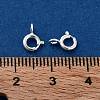 Brass Spring Ring Clasps X-KK-G479-01B-S-3
