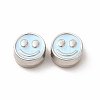 Rack Plating Alloy Enamel Beads FIND-G051-01P-3