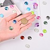 50Pcs Luminous Glass Cabochons sgGLAA-SZ0001-15A-7