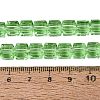 Transparent Glass Beads Strands GLAA-R041-8x8mm-A14-4
