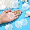 60pcs Flat Round Capiz Shell Pendants SSHEL-SC0001-49-4