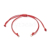 2Pcs Braided Waxed Polyester Cord AJEW-JB01152-01-2