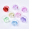 Transparent Acrylic Finger Rings RJEW-T012-01-1