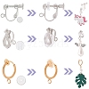 24Pcs 6 Style Brass Clip-on Earring Findings DIY-SC0021-29-3