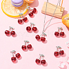 12Pcs Transparent Resin Pendants FIND-SC0019-48-5