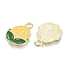 Alloy Enamel Pendants ENAM-Q003-08G-2