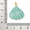 Natural Amazonite Carved Pendants X-G-C282-05I-3
